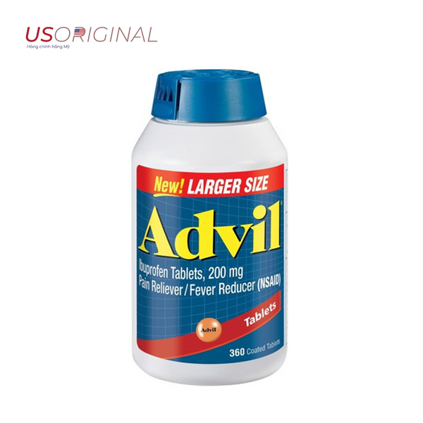 Advil - thuốc cảm cúm, giảm sốt, giảm đau cần thiết cho mỗi gia đình