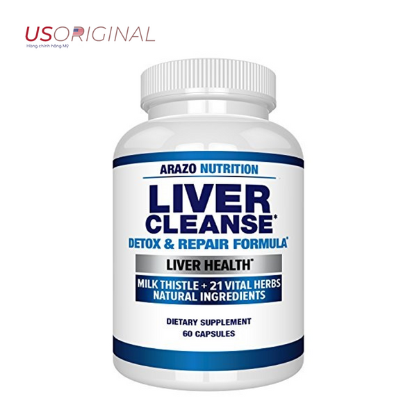 Giải độc gan Liver Detox Cleanse - Sản phẩm được nhiều người Mỹ khuyên dùng