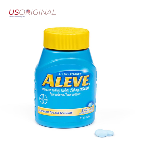 Aleve - thuốc cảm cúm, giảm sốt và giảm đau nhanh chóng