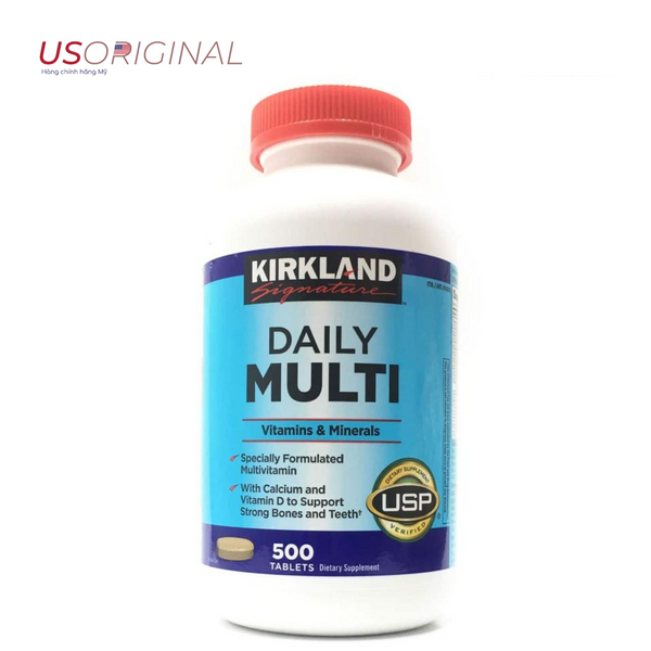 Vitamin tổng hợp Multivitamin cho người dưới 50 tuổi Kirkland Signature