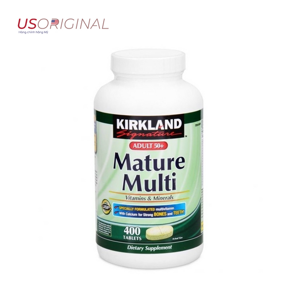 Viên vitamin tổng hợp Multivitamin dành cho người trên 50 tuổi Kirkland Signature
